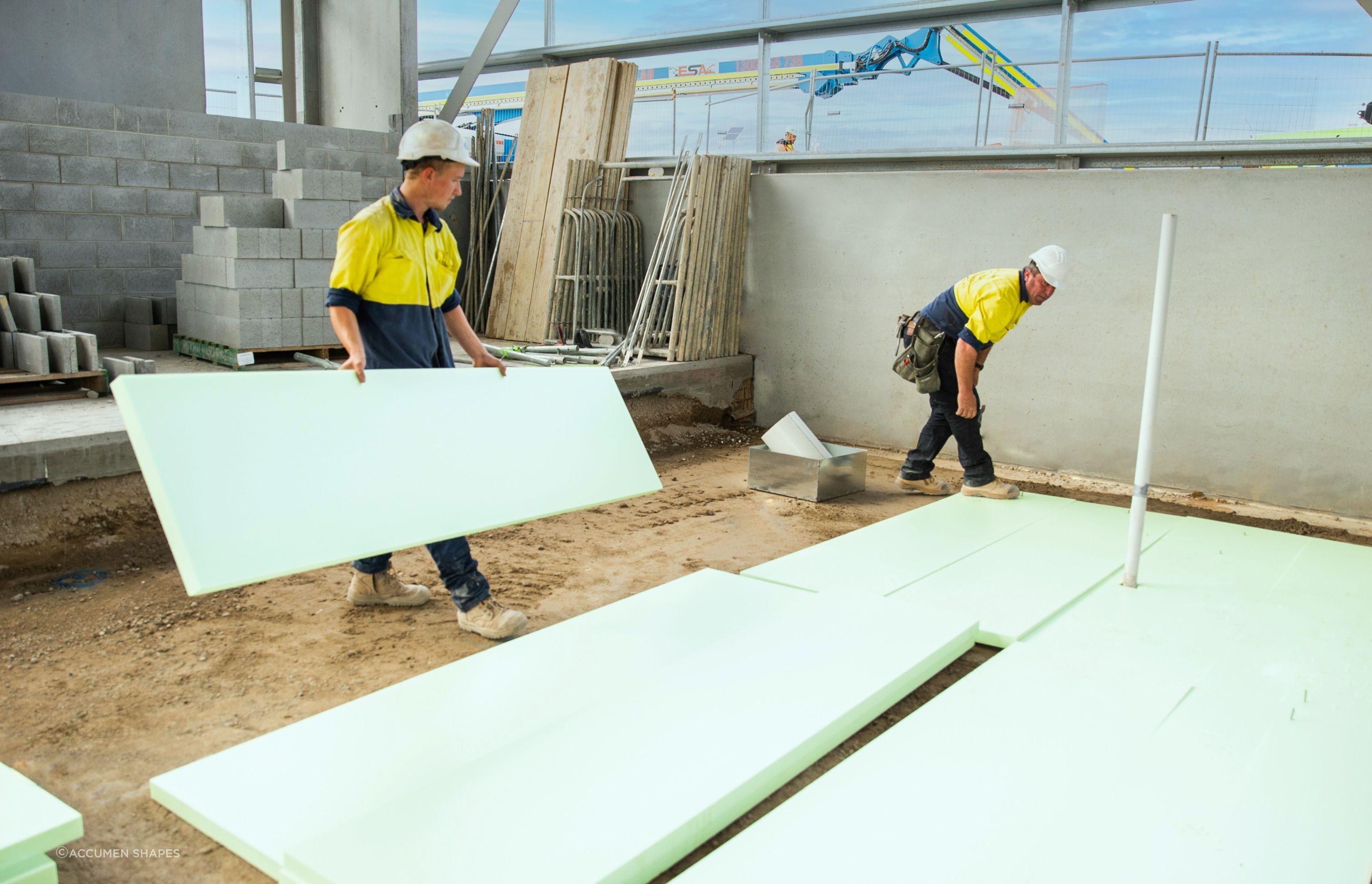 Styroboard XPS by Foamex has become a popular choice due to its high compressive strength and superior thermal performance.