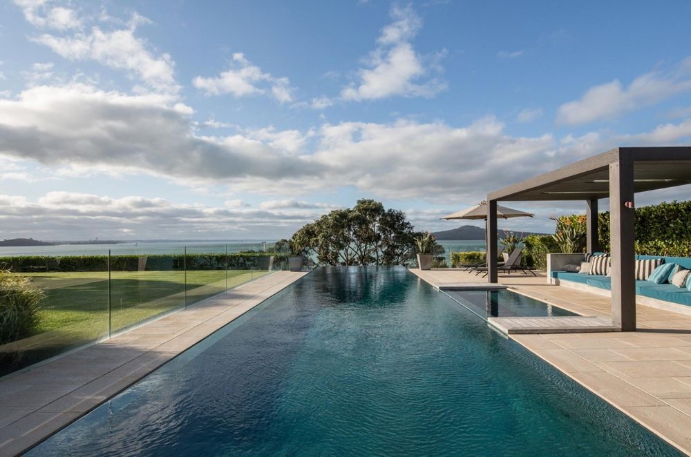 An idyllic use of a gazebo in this stunning property in St. Heliers. | Photography: Jeremy Toth