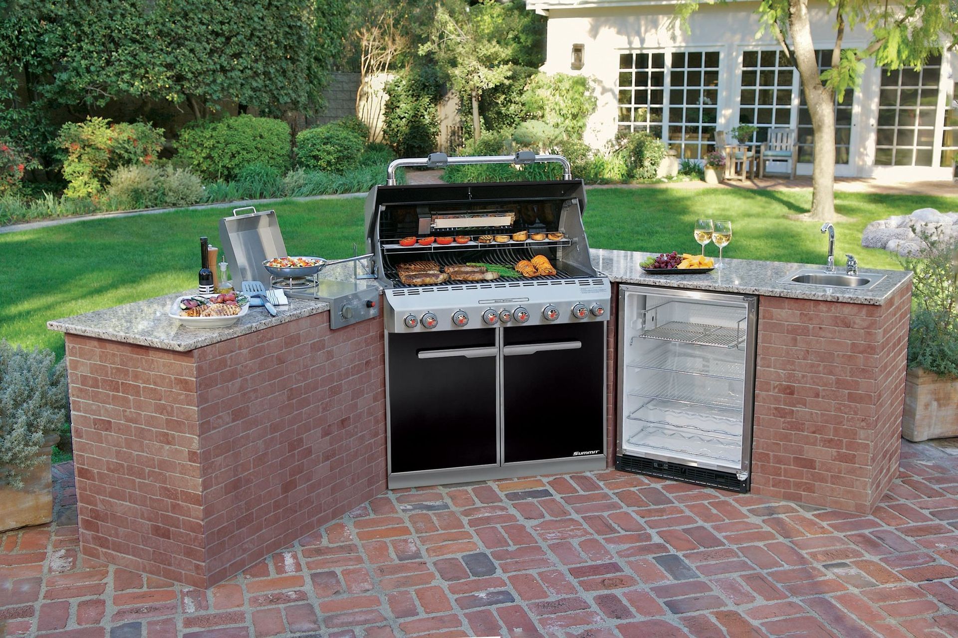 Summit E-660 Built-in Gas Grill by Weber will get your party started in no time.