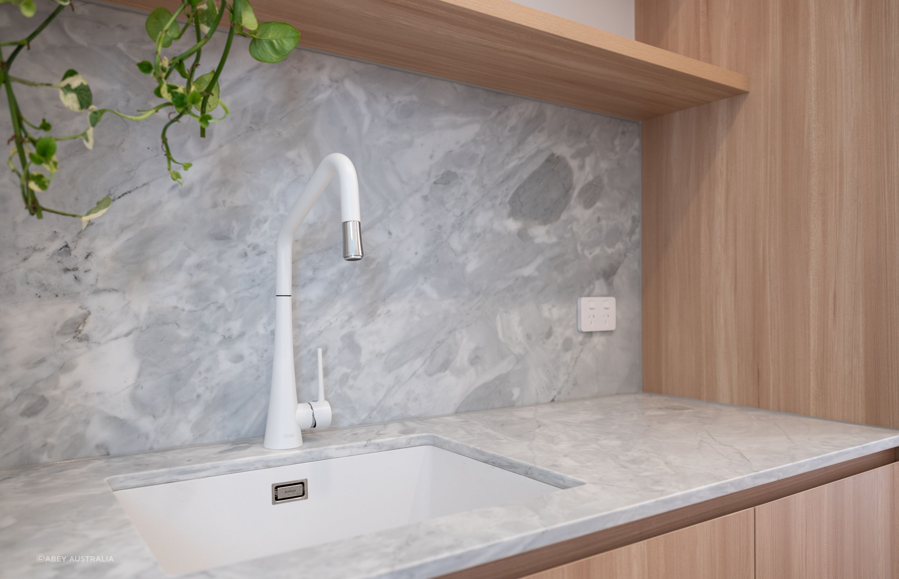 The Armando Vicario TINK-D Kitchen Mixer boasts European design finesse with high functionality.