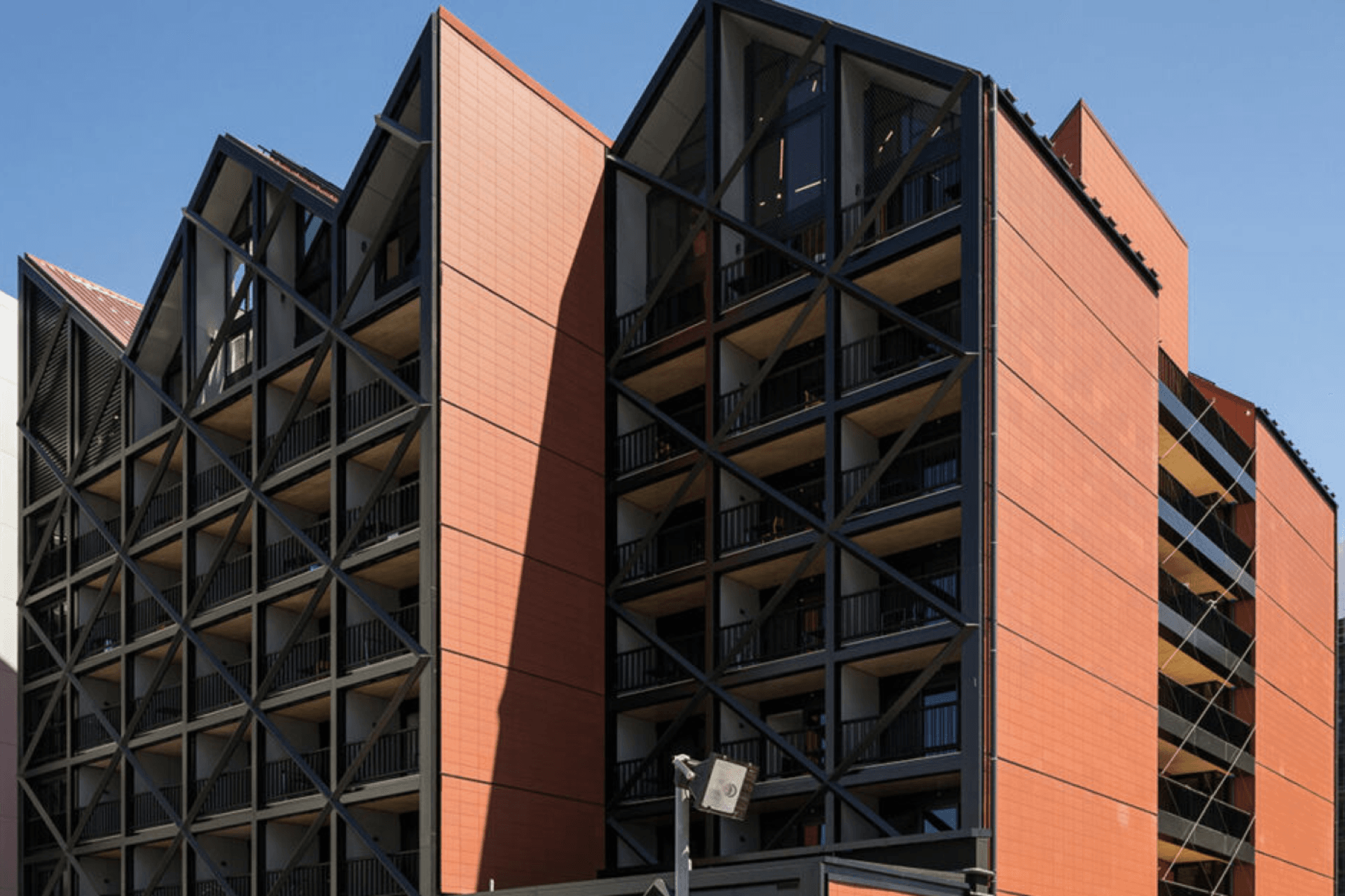 Terreal terracotta cladding gives any building its used on a unique, recognisable exterior.