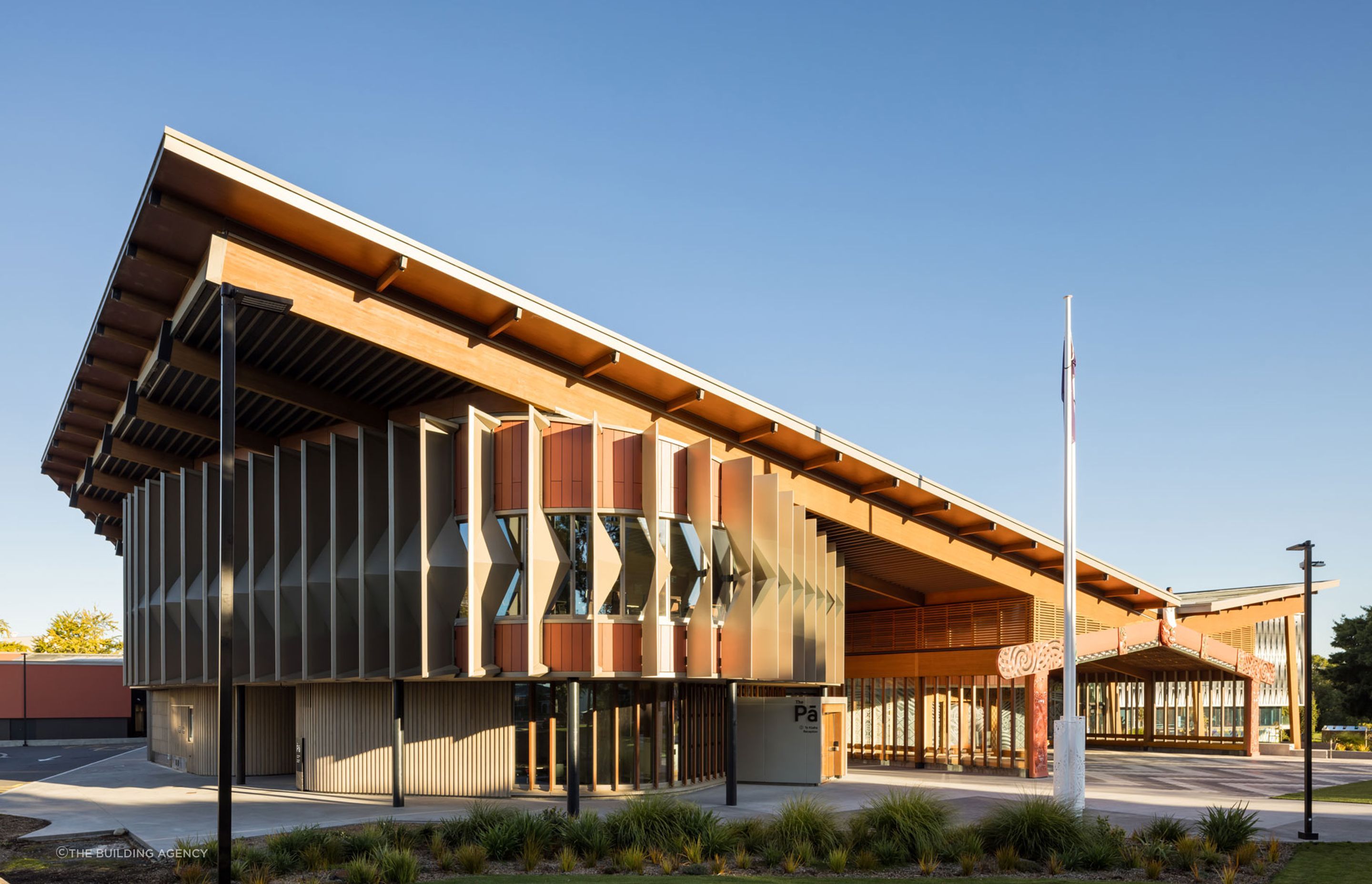 When it comes to external building materials, Chris says low maintenance, non-toxic, and durable materials are crucial for the market to ensure that schools have a long and healthy service life. Picture: The Pa, Waikato University.