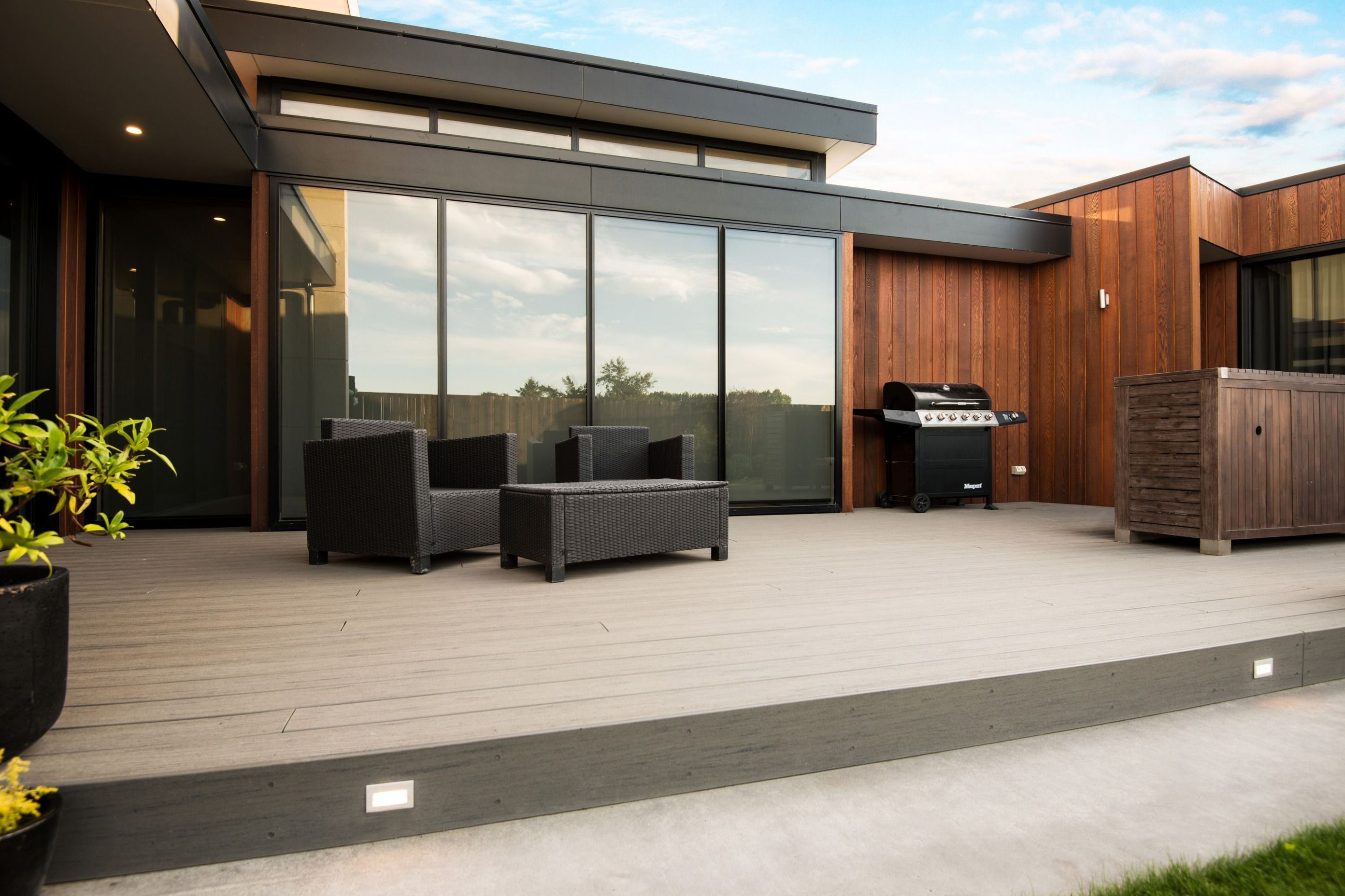 TimberTech Composite and Advanced PVC Decking  solutions from PSP are made with a high percentage of recycled materials.