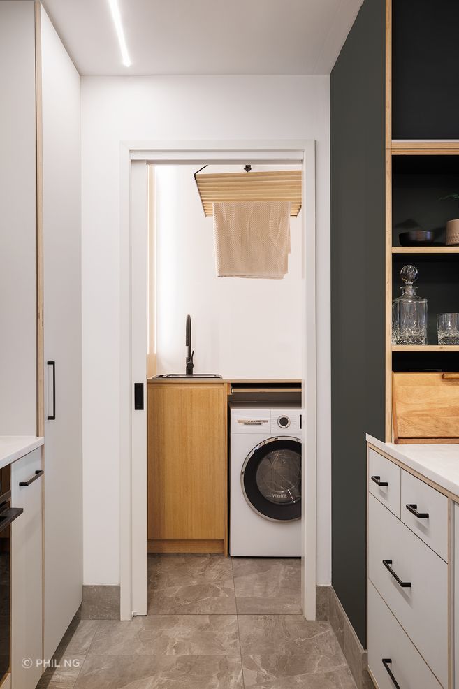 Well-designed service areas such as sculleries, laundries and bag/grocery drop-off points are key design moves that improve people's lives in real ways.