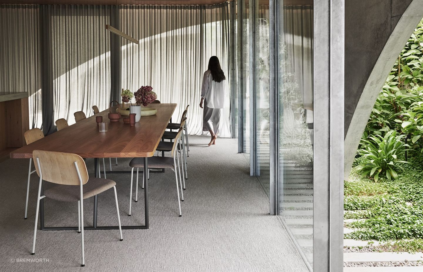 This Untouched Wool Carpet has natural stain resistance making it a great choice for the home.