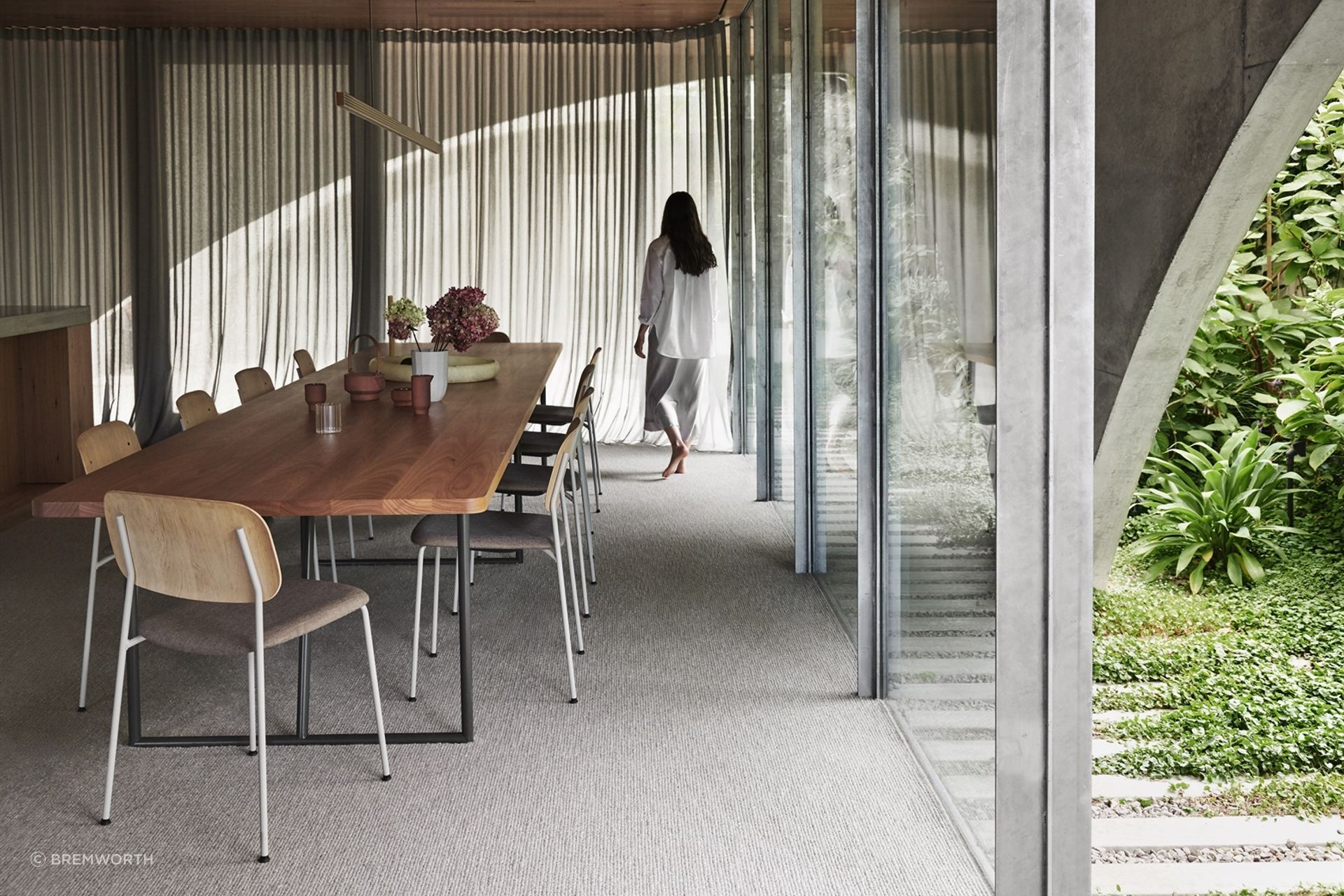 This Untouched Wool Carpet has natural stain resistance making it a great choice for the home.