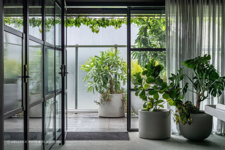 There is a wide range of material choices available, from traditional terracotta and ceramics to metal and glass fibre reinforced cement (GRC).