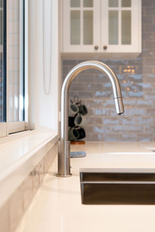 This villa kitchen by SAS Builders showcases the perfect balance between character and contemporary.