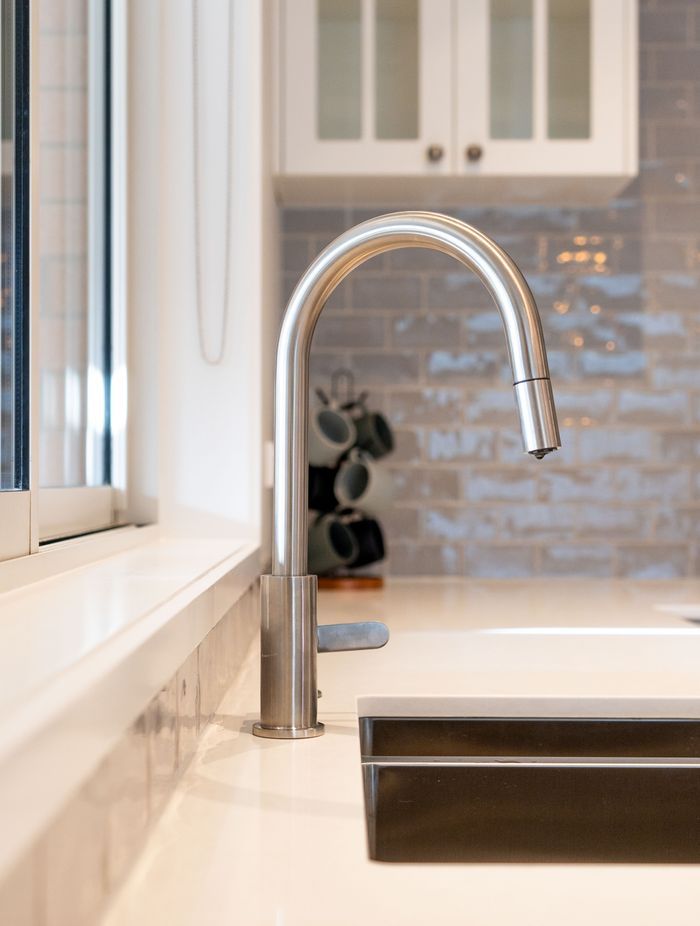 This villa kitchen by SAS Builders showcases the perfect balance between character and contemporary.