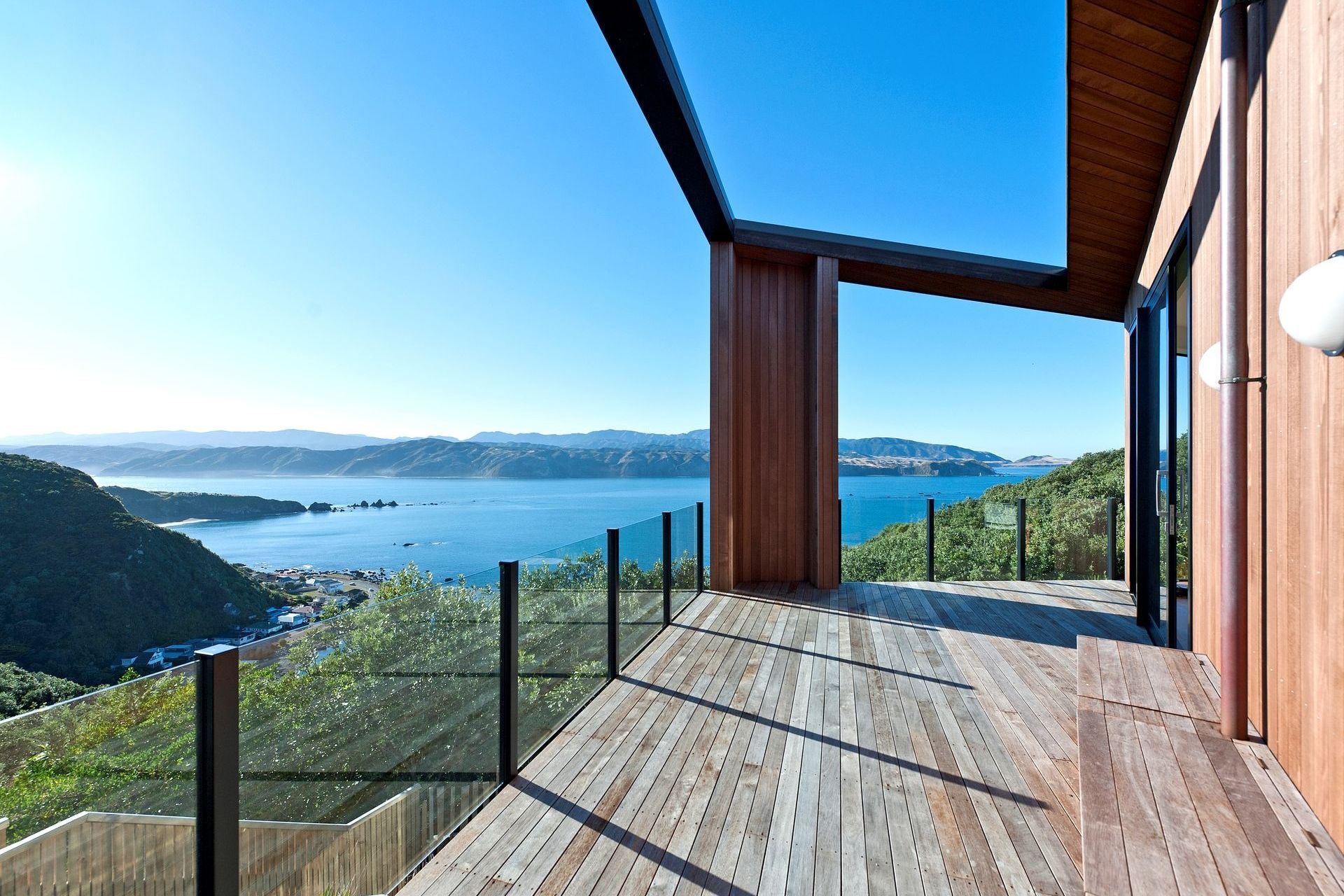 This Vetro Semi-Frameless Glass Balustrade shows how you can preserve a spectacular view.