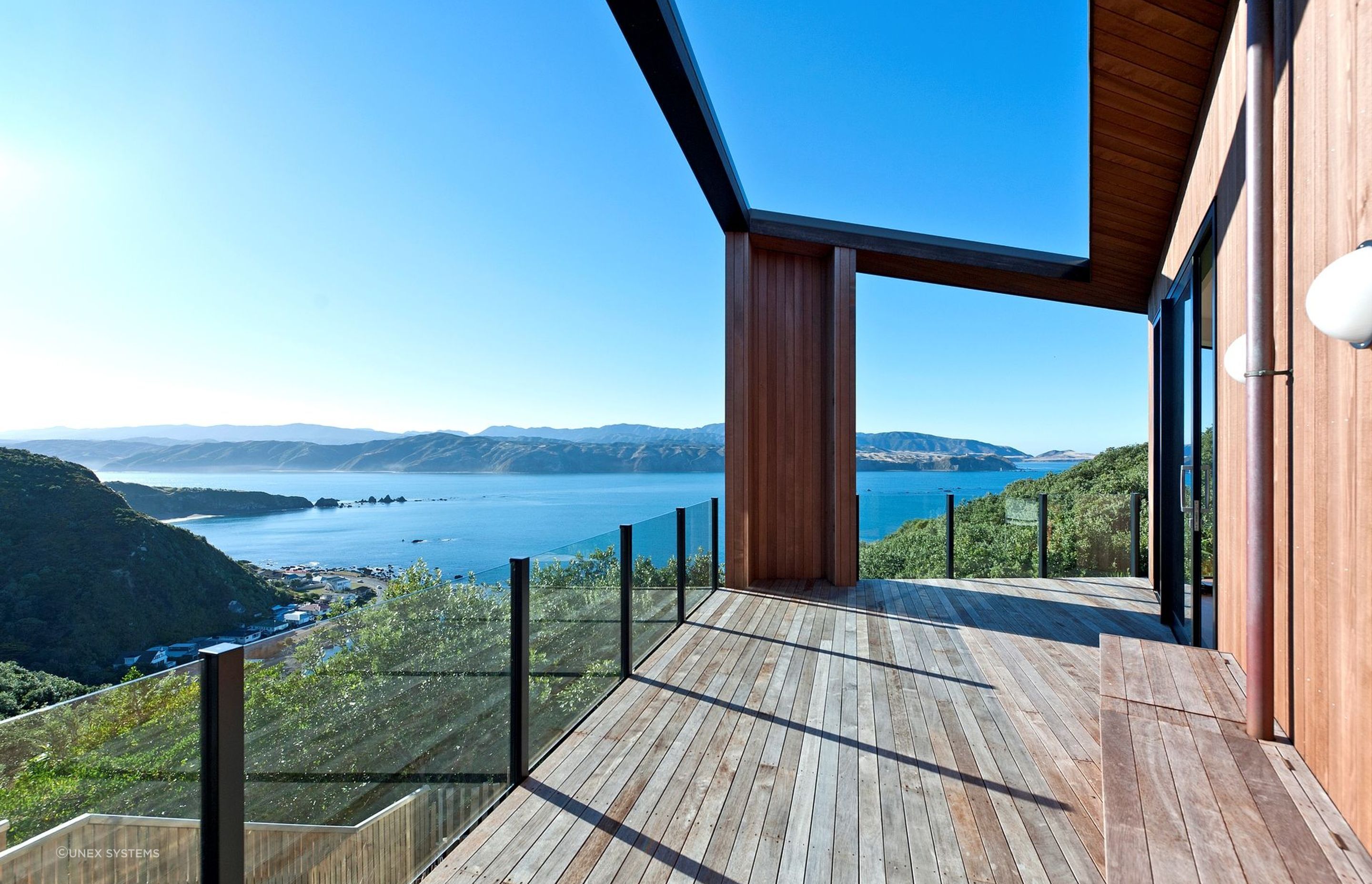 This Vetro Semi-Frameless Glass Balustrade shows how you can preserve a spectacular view.