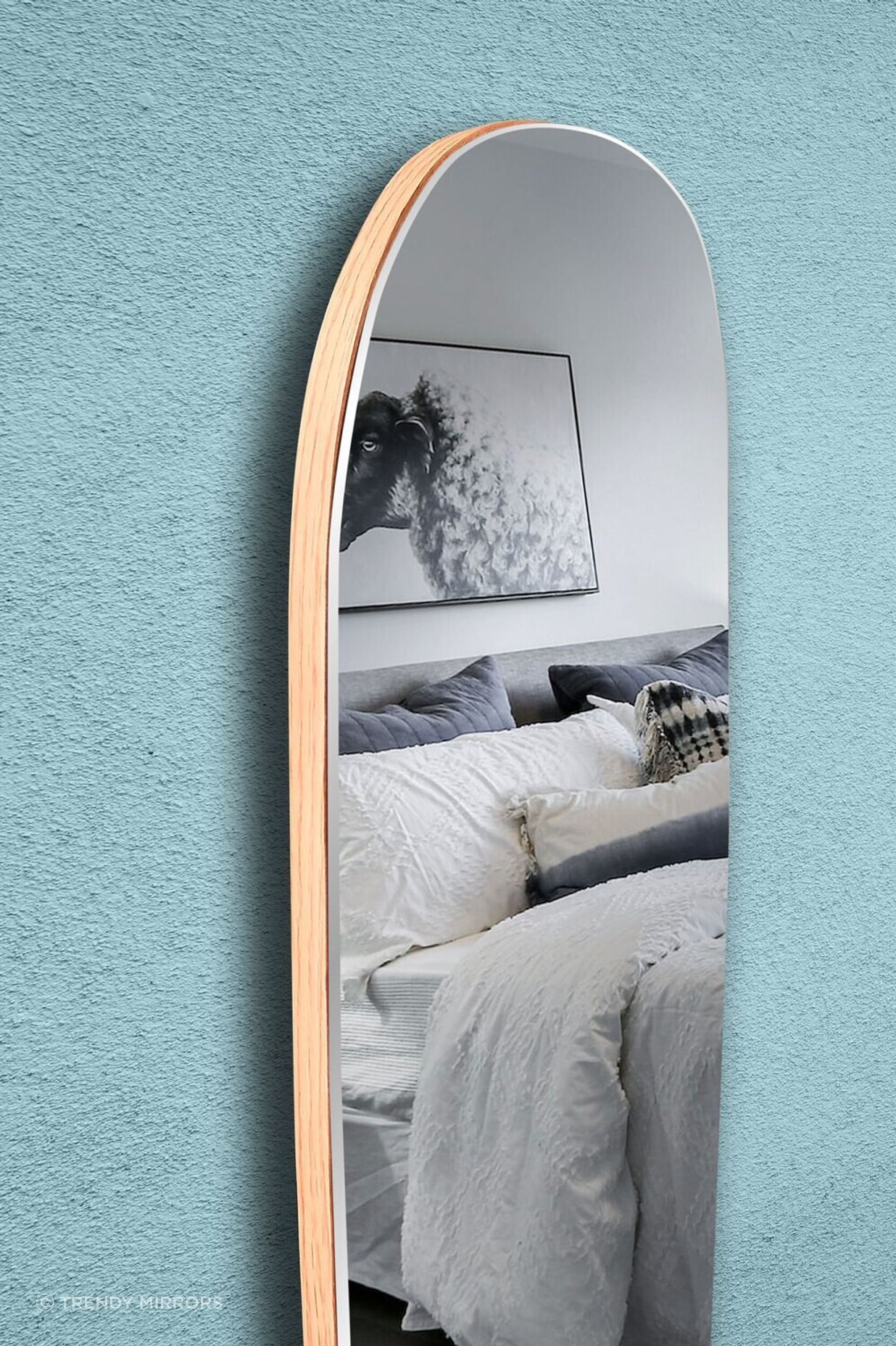 A versatile mirror like Vardo Mirror can help you make the most of your art and decor.