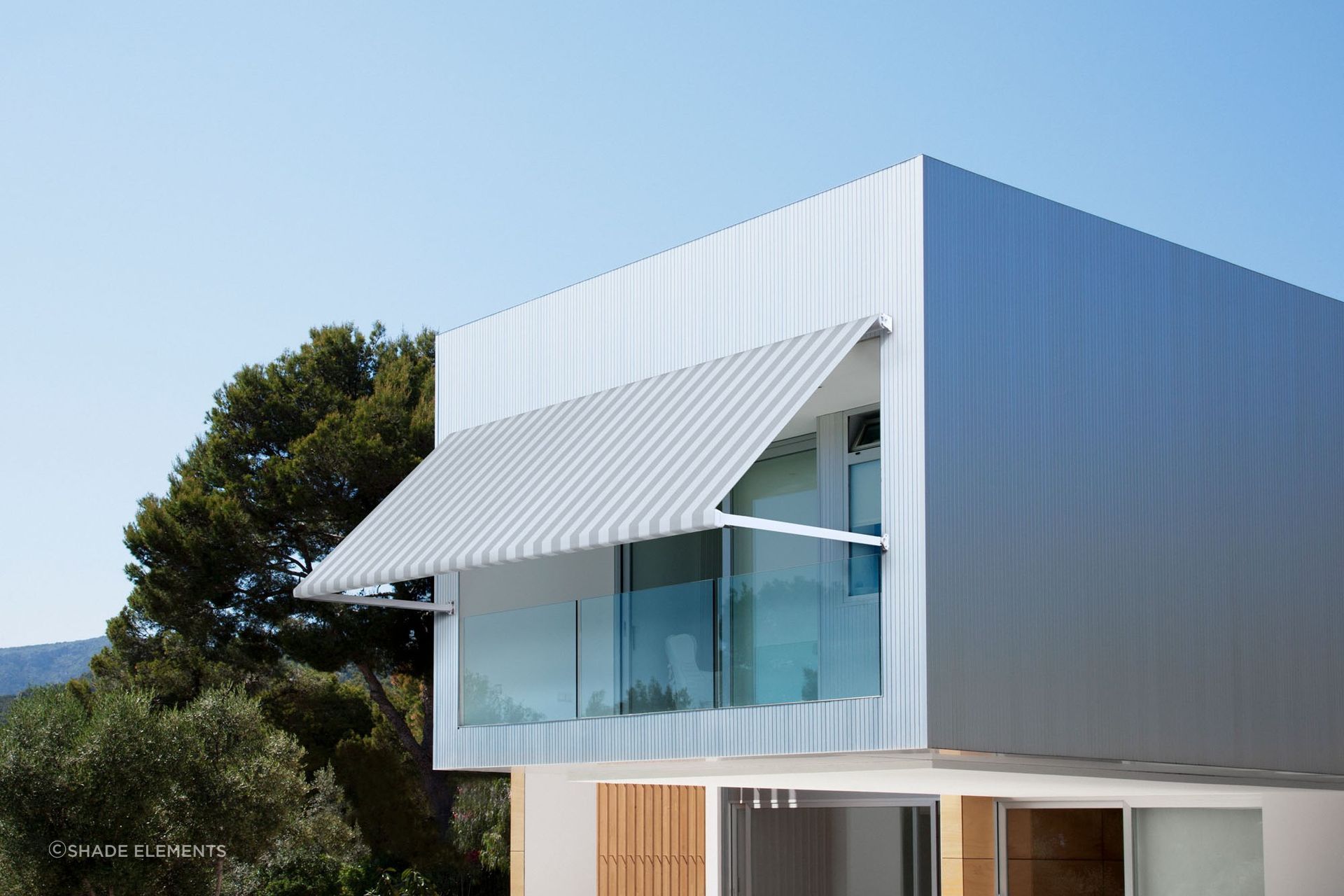 The Vertigo Window Awning by Shade Elements.
