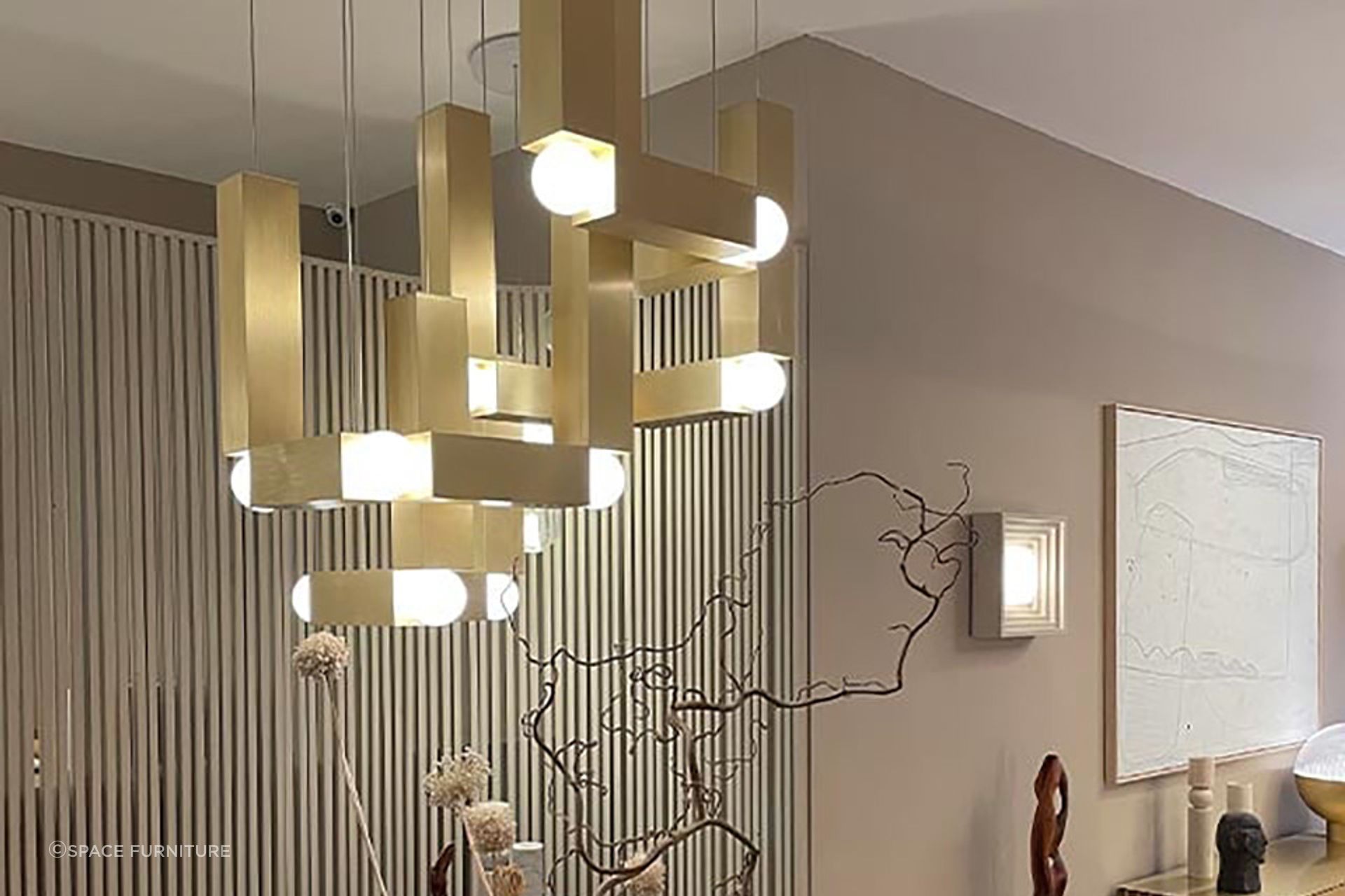 Vesper Duo - Brushed Gold
by Space Furniture