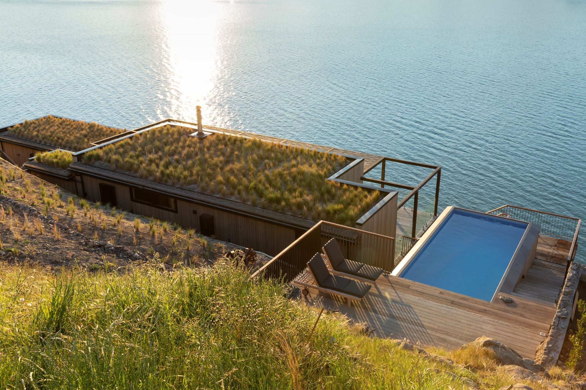 An stunning view of the Viking Green Roof System.