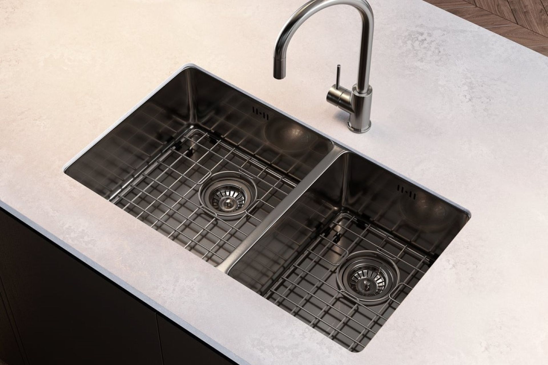When one bowl isn't enough, options like the Vita Double Kitchen Sink stand out.