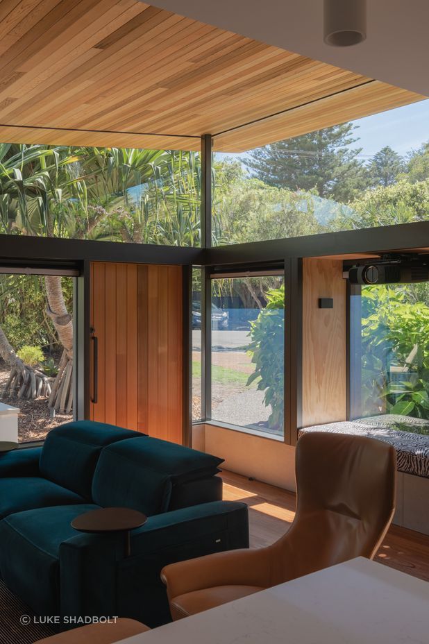 The intention for Charlton House was to build something special for the owners' retirement. It had to be completely different from the rest of the existing house, so that it felt like their very own slice of paradise.