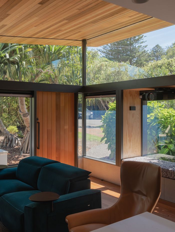 The intention for Charlton House was to build something special for the owners' retirement. It had to be completely different from the rest of the existing house, so that it felt like their very own slice of paradise.