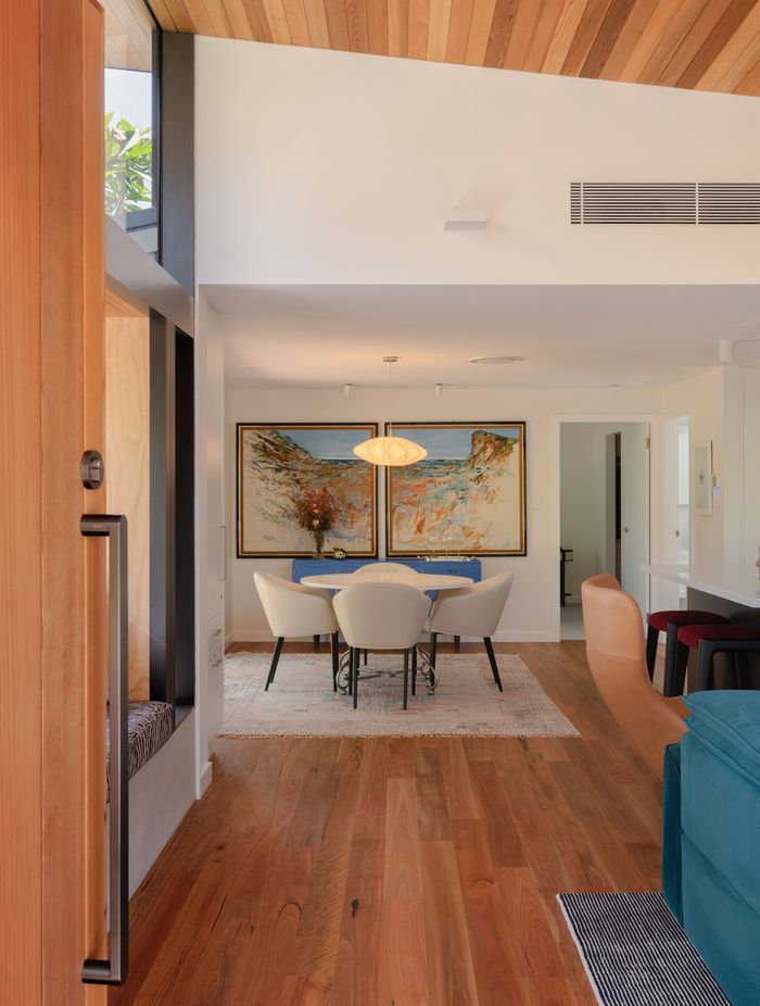 The project included some renovation to the existing, dual occupancy, two-storey home, but focused on adding a new bedroom, bathroom, separate dwelling to the front end of the house.