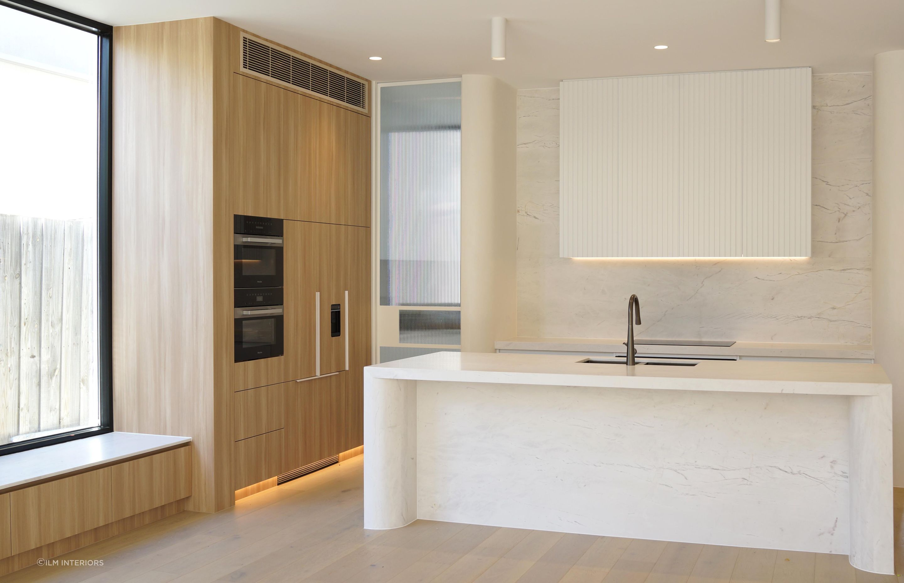 Combining classic and contemporary, this kitchen by Ilm Interiors showcases meticulous attention to detail.