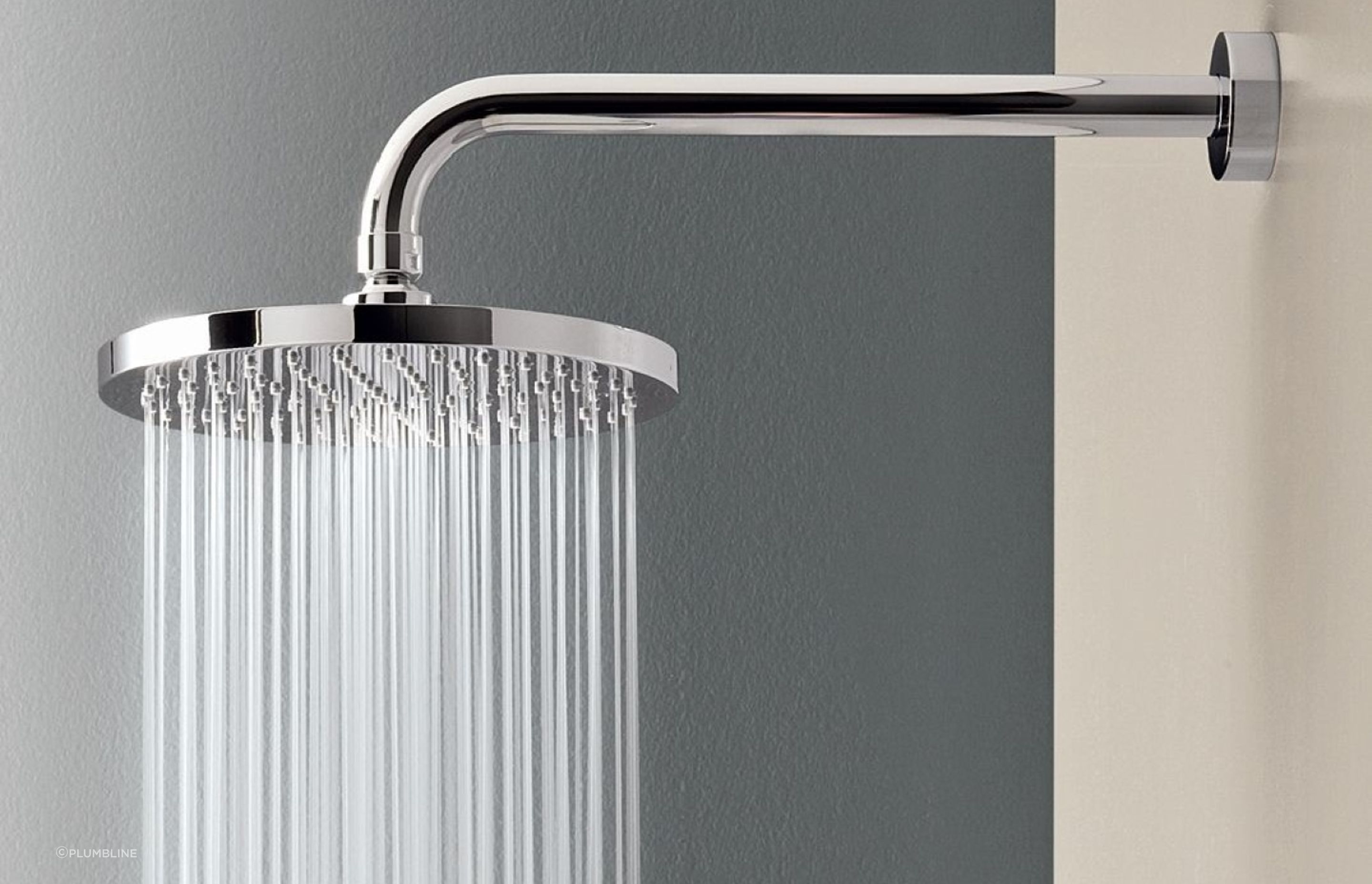 Rainfall shower heads, like the Young 200mm Wall Mount Rainhead, are incredibly popular in New Zealand.