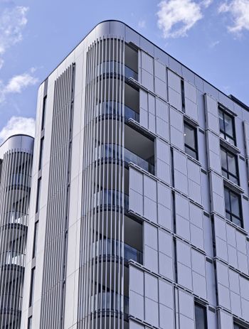 Vitradual Aluminium Cassette Cladding - Fairview