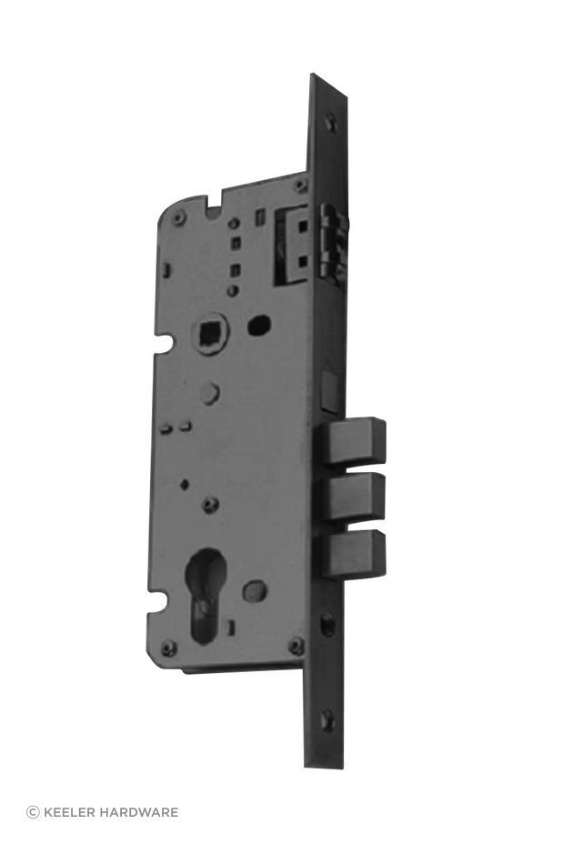 Installing a mortise lock doesn't require a tonne of modification to an existing door