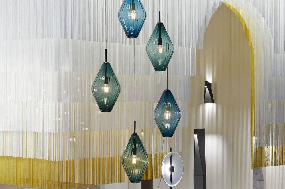 Glass at its glorious best with the Bailey Pendant Light by Cosh Living.