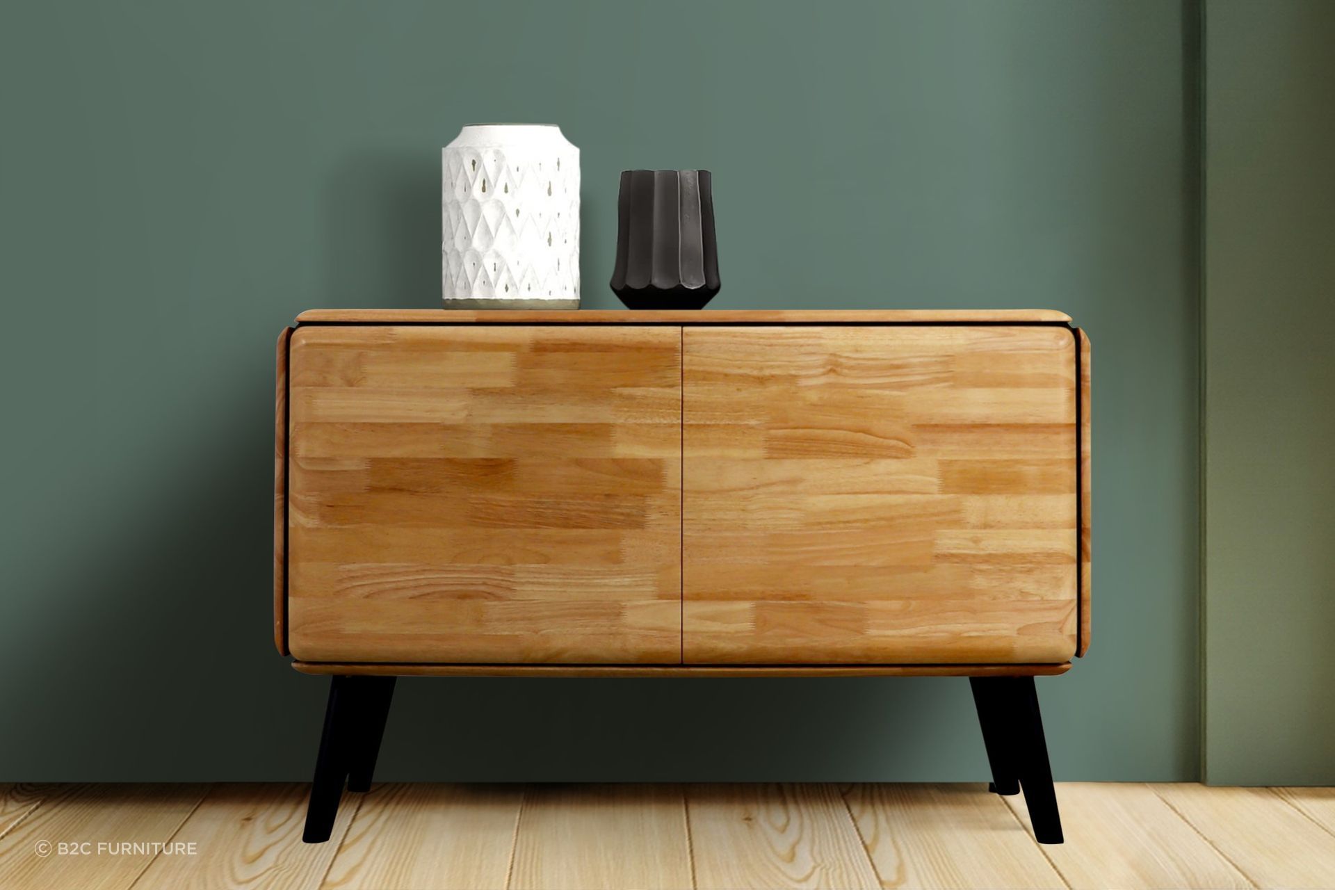 Casa Hardwood Sideboard Buffet | Natural | 1800mm
by B2C Furniture