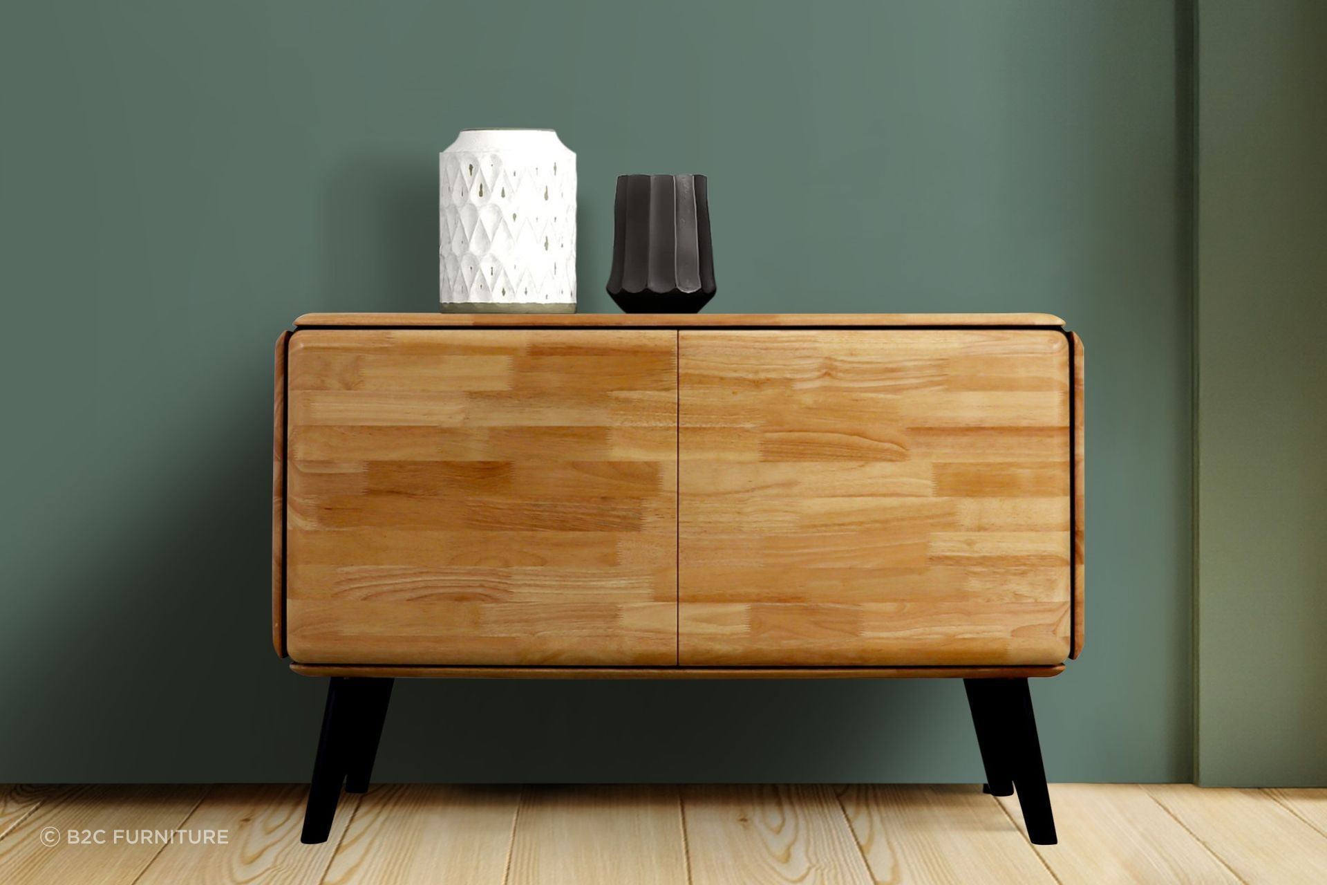 Casa Hardwood Sideboard Buffet | Natural | 1800mm
by B2C Furniture