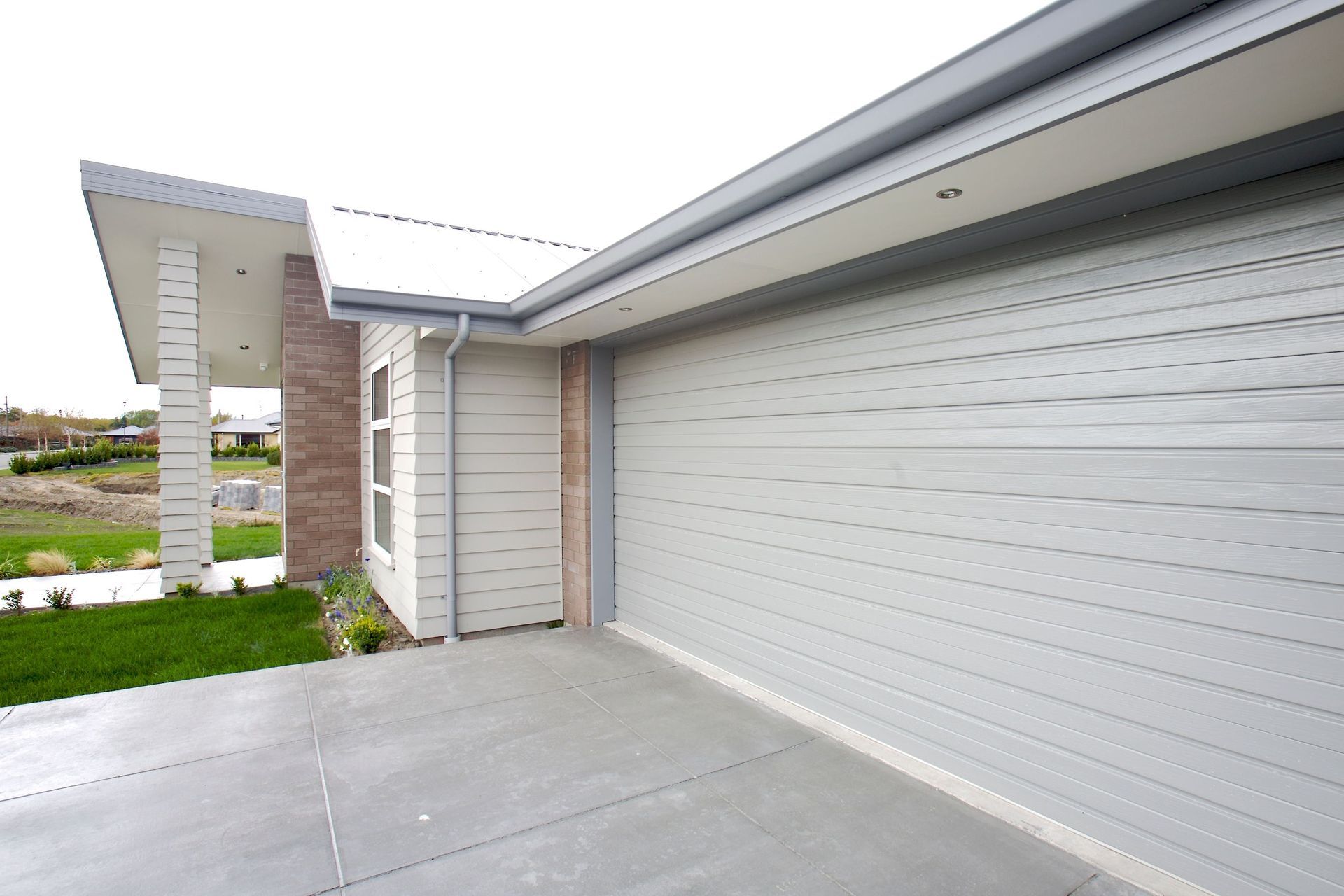 Sectional steel doors are the most popular.
