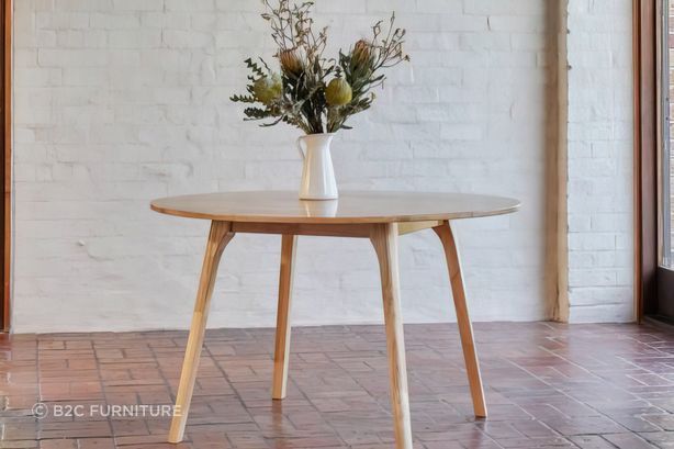 There are tables of all shapes and sizes for dining rooms.