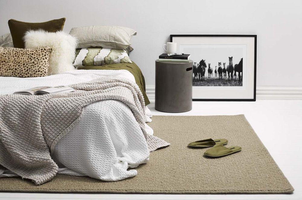 The Galet rug by Bremworth is a gorgeous chunky loop design. The random loop pile combined with the unique yarn structure creates textural interest on your floor and unbelievable softness underfoot