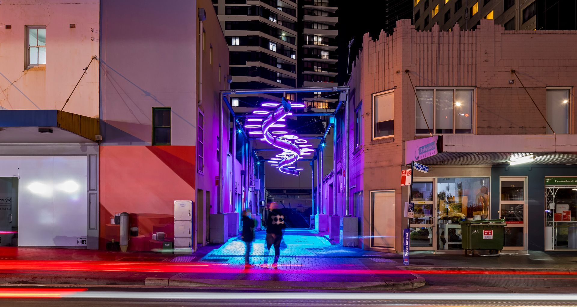 A recent project by Colab Lighting, and Cundall with Uncle Jim Carrol &amp; Matt Fellingham, ‘Burra burawa burring gili’ (eel above countless generations of starlight) in Parramatta, Sydney is a great example of how colour can be used to provoke a human response.