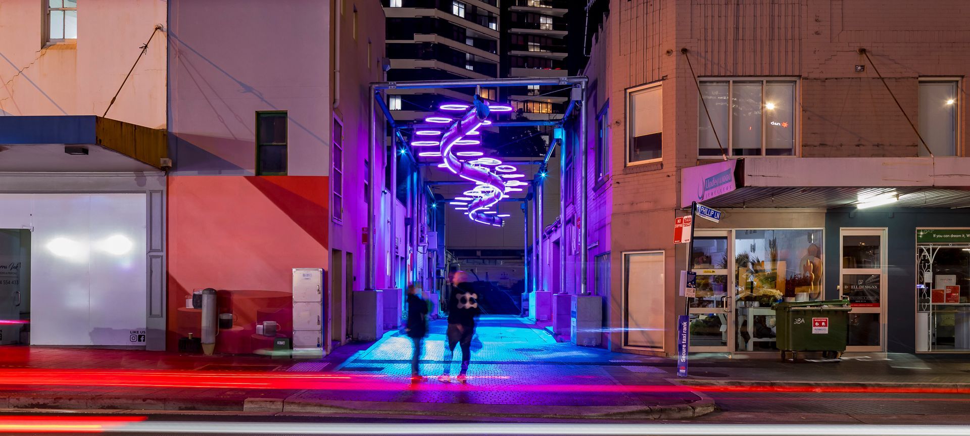 A recent project by Colab Lighting, and Cundall with Uncle Jim Carrol &amp; Matt Fellingham, ‘Burra burawa burring gili’ (eel above countless generations of starlight) in Parramatta, Sydney is a great example of how colour can be used to provoke a human response.