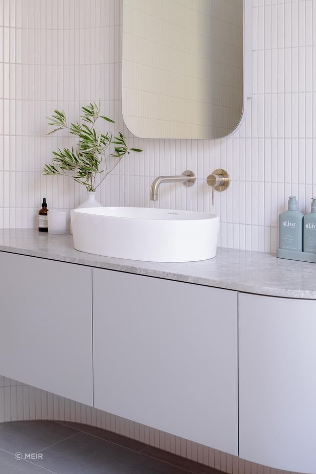 Round Wall Mixer - Brushed Nickel
by Meir