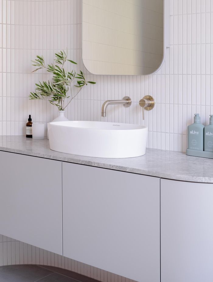 Round Wall Mixer - Brushed Nickel
by Meir