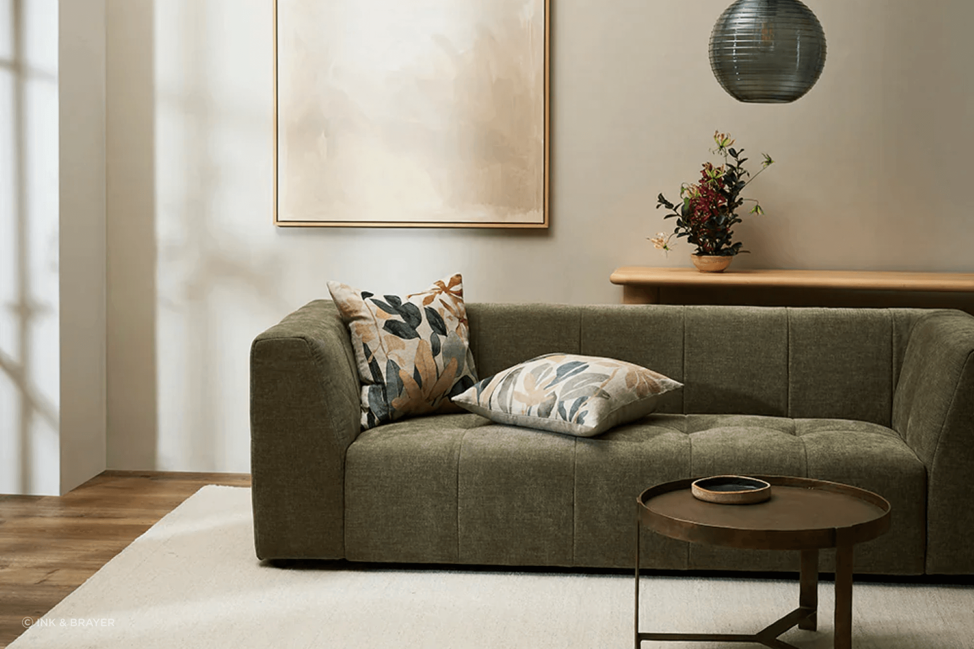 These wonderful Baya Imogen Cushions shows the impact of patterns in a space.