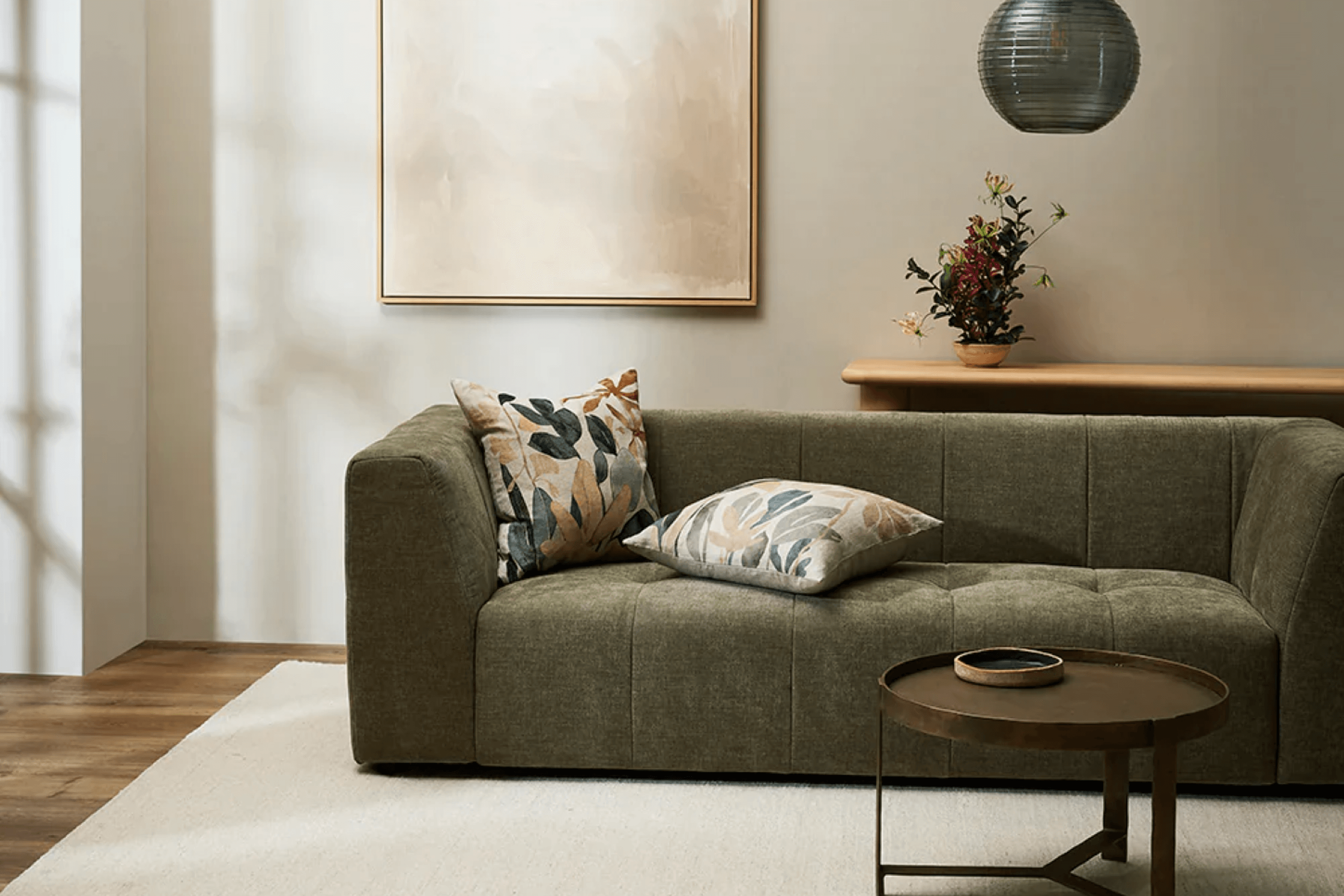 These wonderful Baya Imogen Cushions shows the impact of patterns in a space.