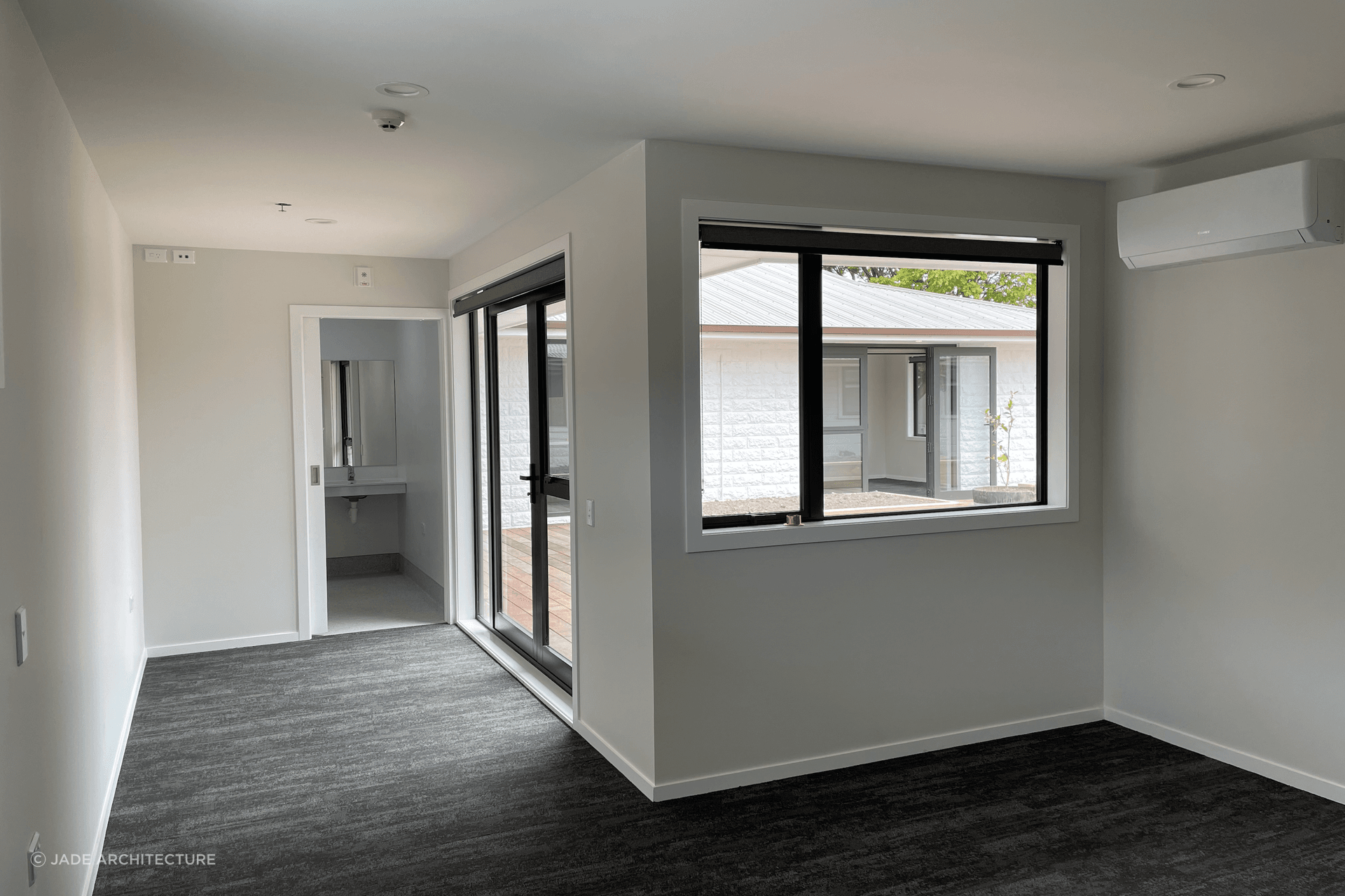 Quick fire escape is often a key consideration in the design of accessible residences.