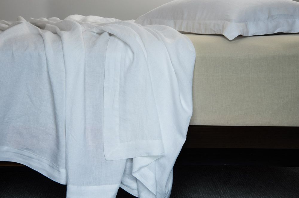 Pure Linen King Fitted Sheet - Bemboka