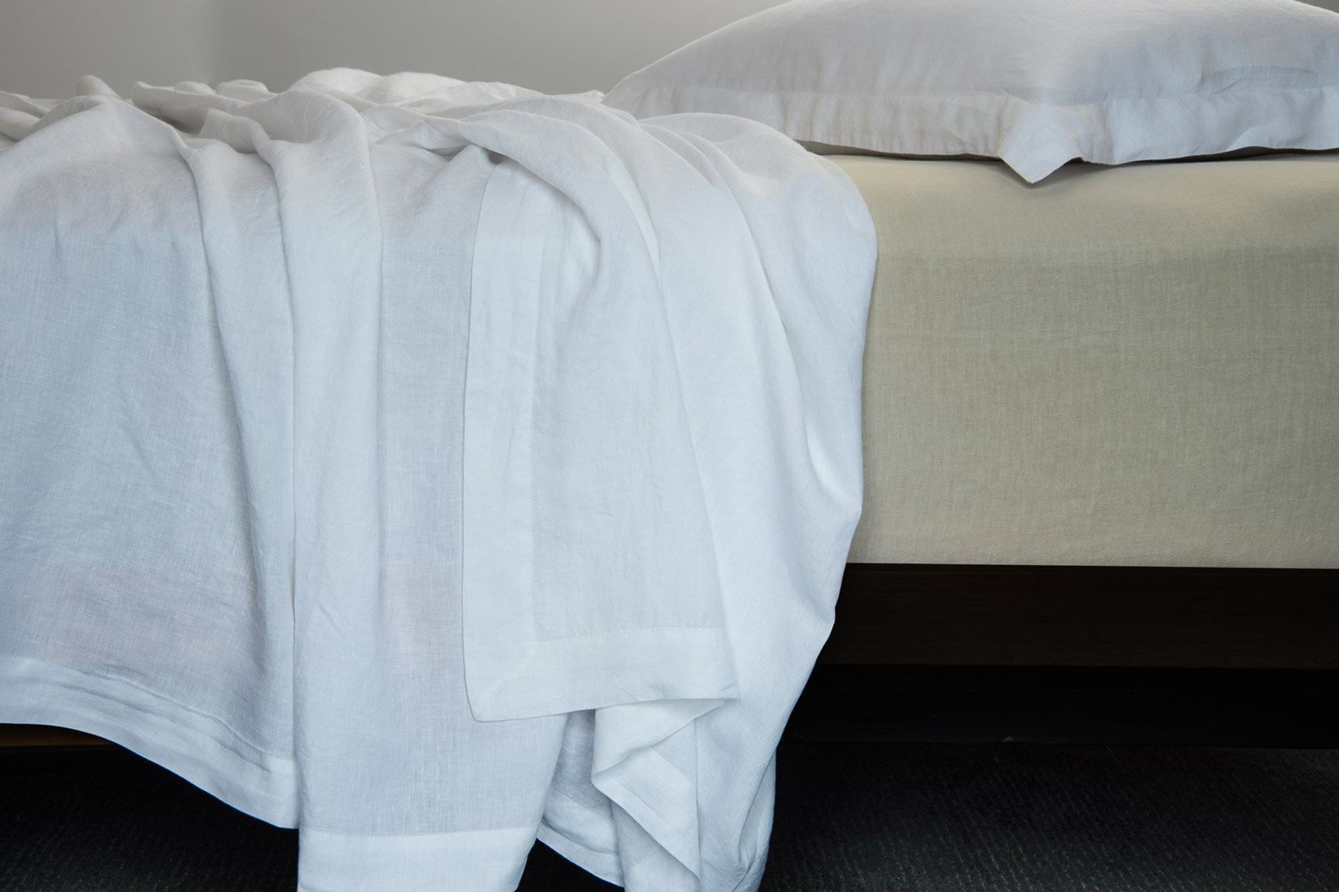 Pure Linen King Fitted Sheet - Bemboka