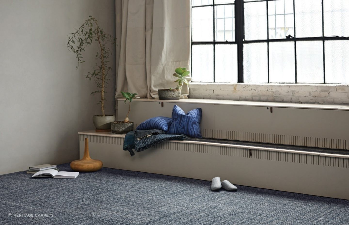 The Long Story Short Carpet comes with a heavy commercial warranty making it great for high-spill, high-use areas.