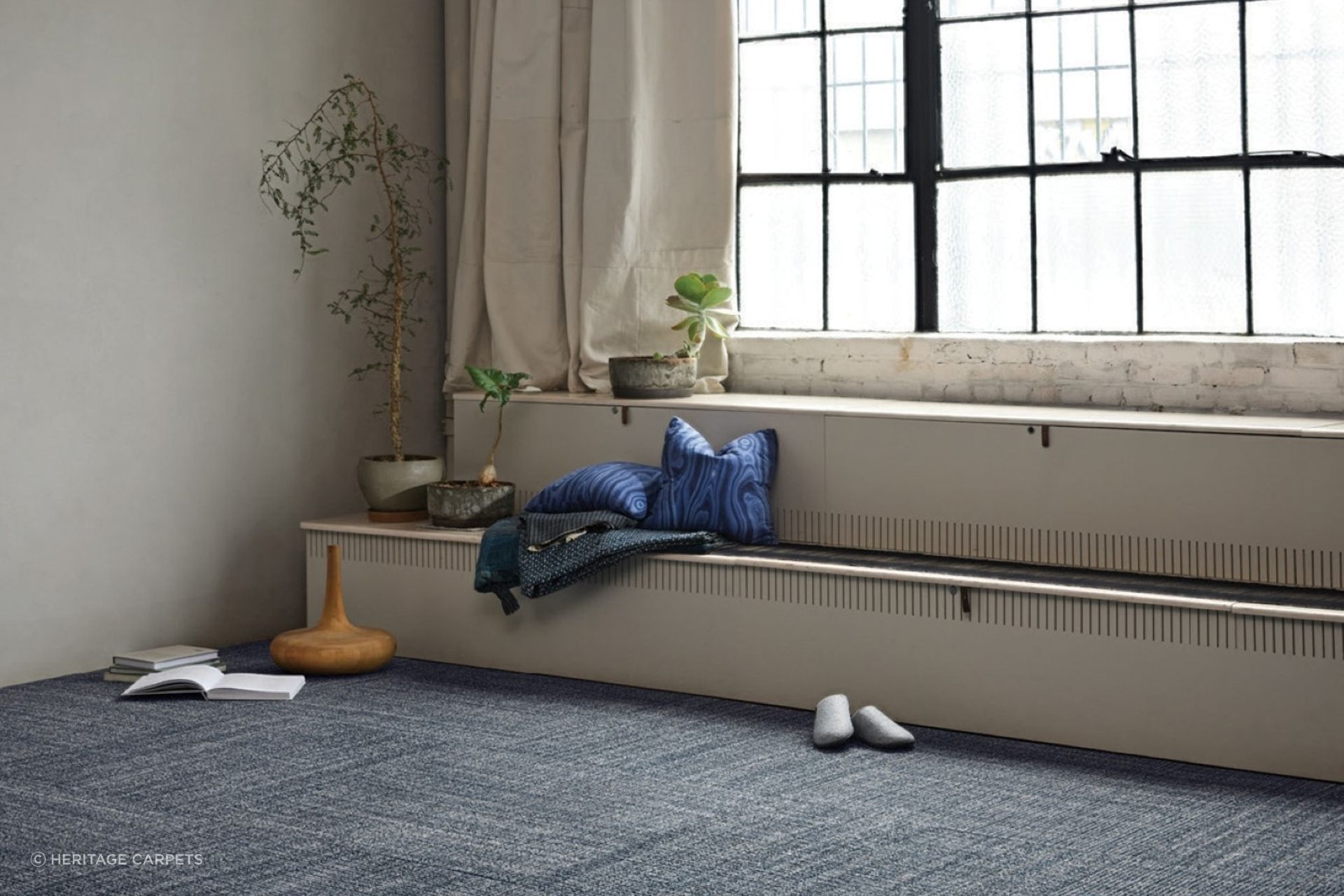 The Long Story Short Carpet comes with a heavy commercial warranty making it great for high-spill, high-use areas.