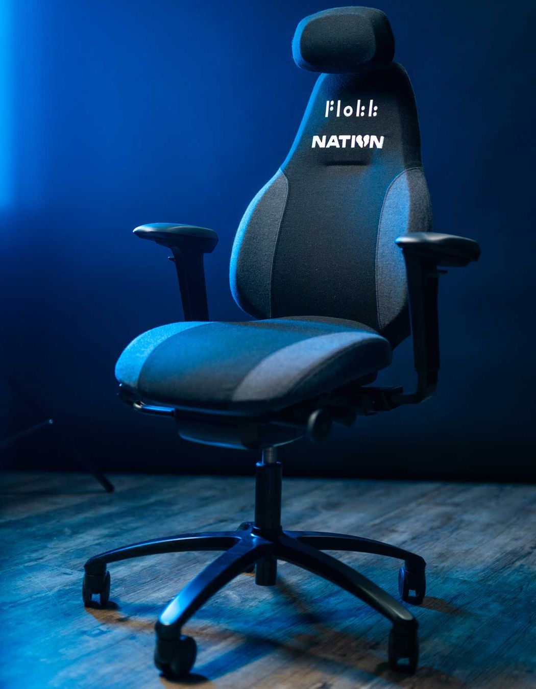 The RH Mereo is all about maximum performance combined with easy-to-use controls, making it the perfect gaming chair for shared gaming environments.