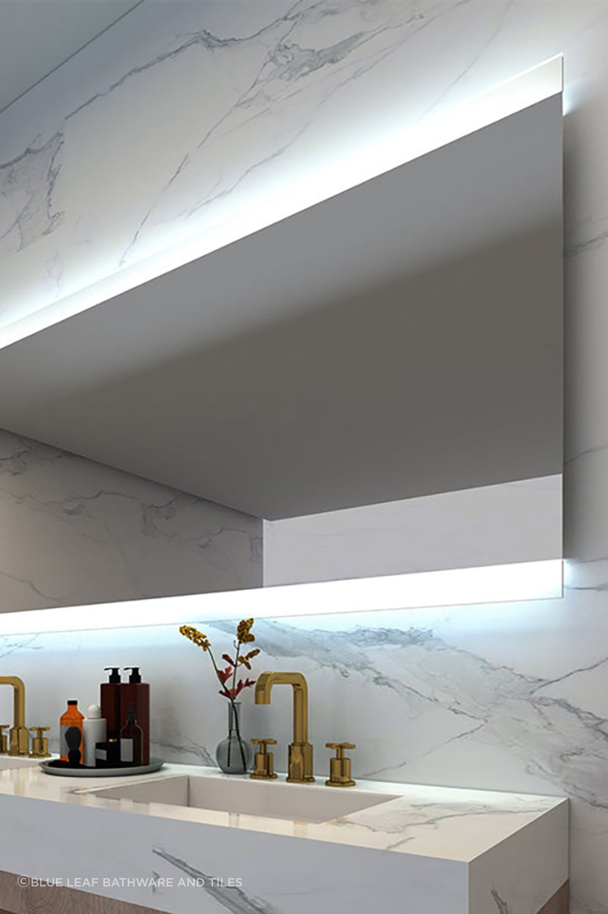 Remer Miro LED Mirror with Demister
By Blue Leaf Bathware and Tiles