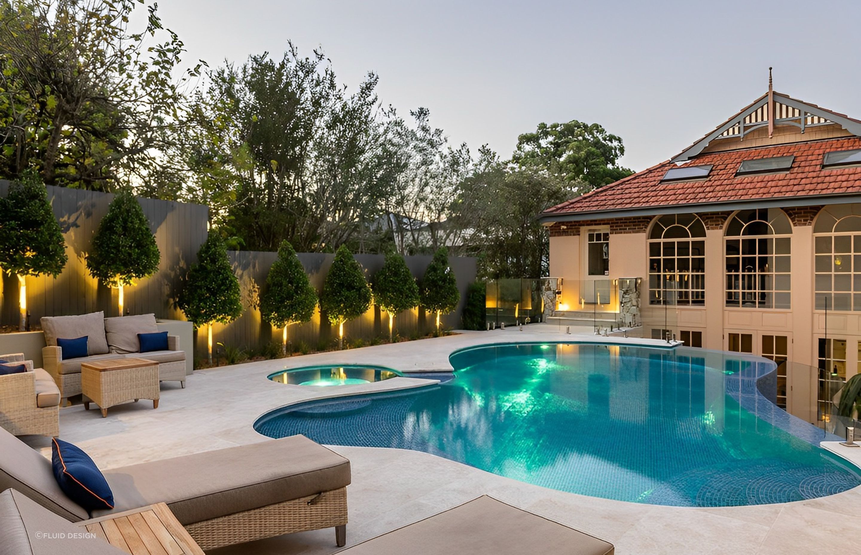 The perfect spot to relax in after a long day. Featured project: Northbridge Family Entertainer - Fluid Design