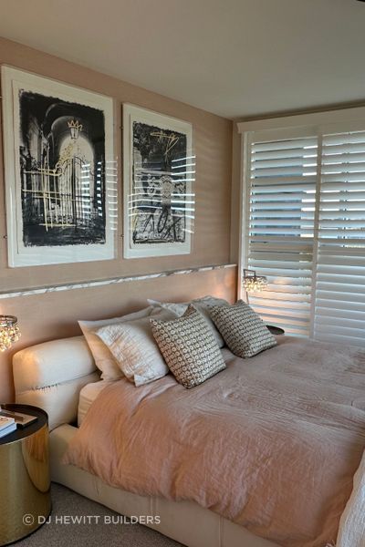 The DJ Hewitt team will take clients shopping to look over all material options, giving them the opportunity to compare samples and ask questions.