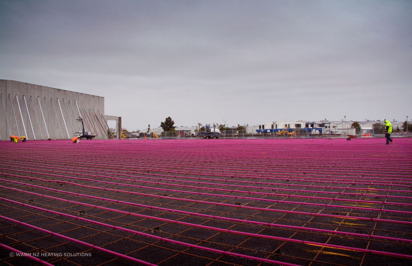 Plumbcraft has been installing central heating for 35 years and has had a strong relationship with Rehau since they came to New Zealand in 1998. "We set up Warm NZ in 2012 to separate the design of systems and the supply of products from our installation
through Plumbcraft," says Sean.