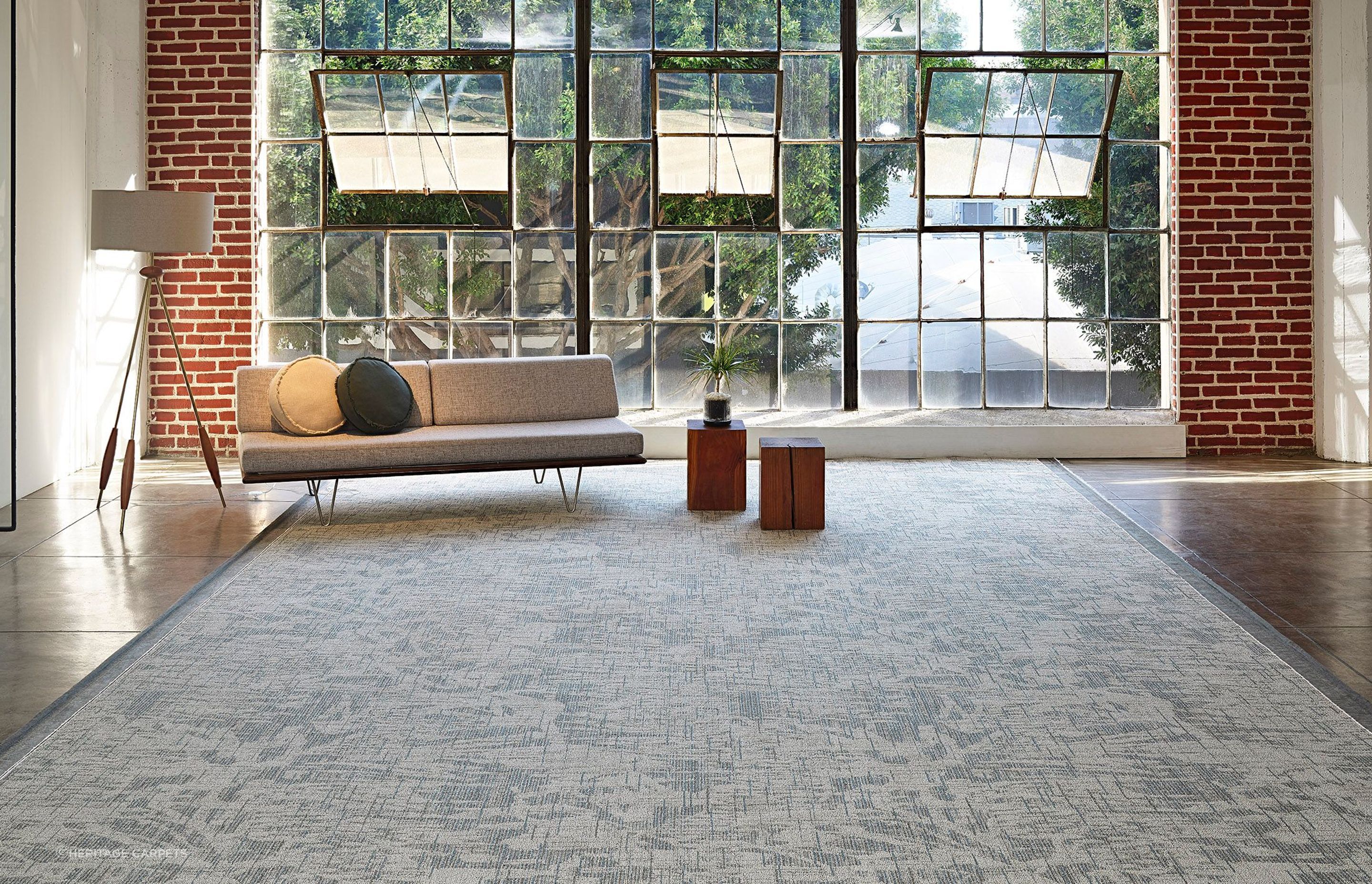 Ponder Broadloom by Bentley is a beautiful tufted, textured loop carpet.
